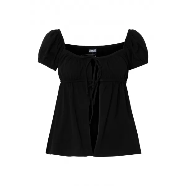  Női póló URBAN CLASSICS TB8177-00007 FEKETE 