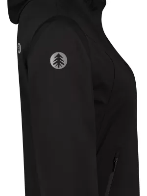 Női softshell kabát NORDBLANC OUTLAND NBSSL8324 FEKETE