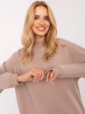 Női pulóver BASIC FEEL GOOD RV-BL-5185.79P SÖTÉT BÉZS