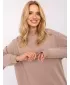 Női pulóver BASIC FEEL GOOD RV-BL-5185.79P SÖTÉT BÉZS