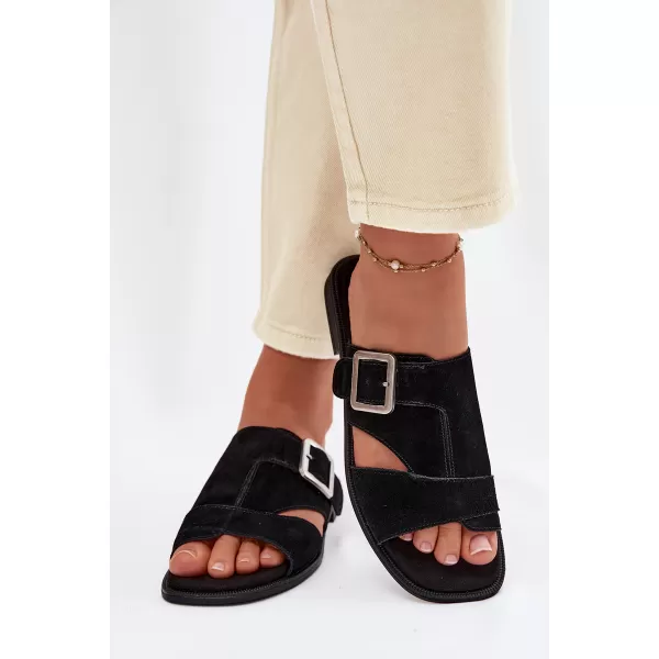  Női papucs BIG STAR SHOES TT274477 FEKETE 