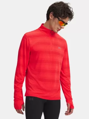 Férfi póló UNDER ARMOUR VELOCITI 1/4 ZIP 6010887-713 PIROS