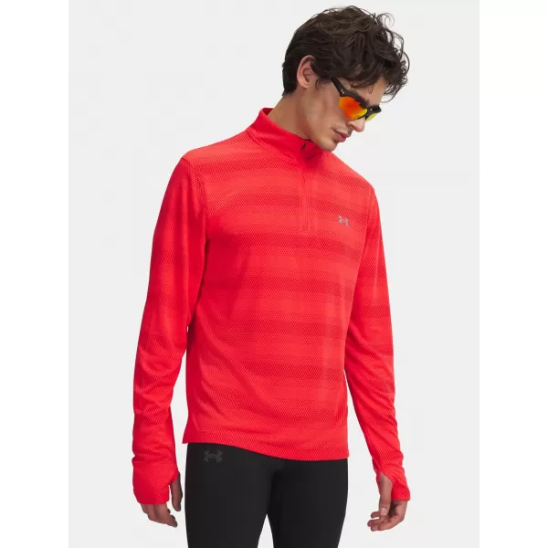  Férfi póló UNDER ARMOUR VELOCITI 1/4 ZIP 6010887-713 PIROS 