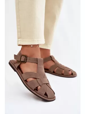 Női szandál BIG STAR SHOES TT274250 BÉZS
