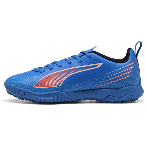  Gyermek gyep PUMA ULTRA 6 PLAY TT JR 108544-01 ULTRA KÉK/FEHÉR/VILÁGÍTÓ VÖRÖS 