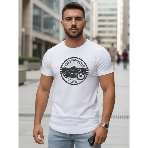  Férfi póló DSTREET NX5088R FEHÉR 