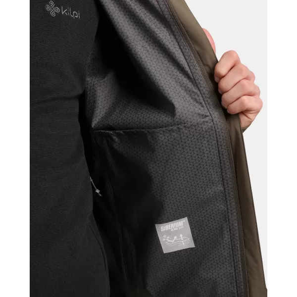  Hardshell férfi kabát KILPI MONTANA-M 1M0102KI KHAKI 