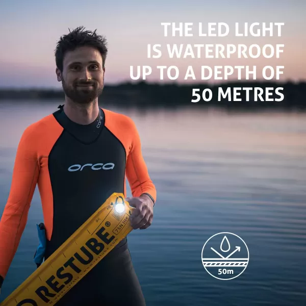  LED lámpa RESTUBE vodotěsné FEKETE 