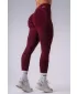 Női leggings NEBBIA PRIMAL 849 BORDÓ LEOPÁRD