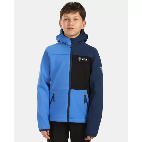  Gyermek softshell kabát KILPI ONTAVIO-JB 1J0107KI SÖTÉTKÉK 