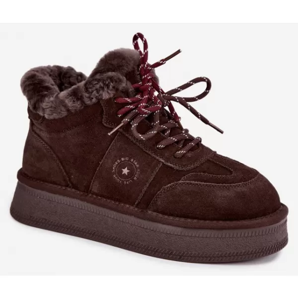  Női hóemberek BIG STAR SHOES UU274312 CSOKOLÁDÉ 