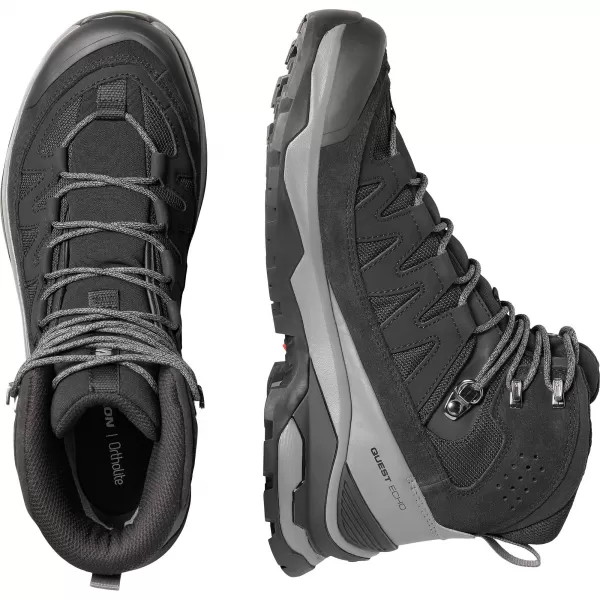  Férfi cipők SALOMON QUEST ECHO GORE TEX L49212700 FEKETE/CASTLEROCK/FEKETE 