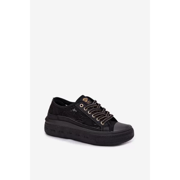  Női tornacipő LEE COOPER LCW-26-44-4479 FEKETE 