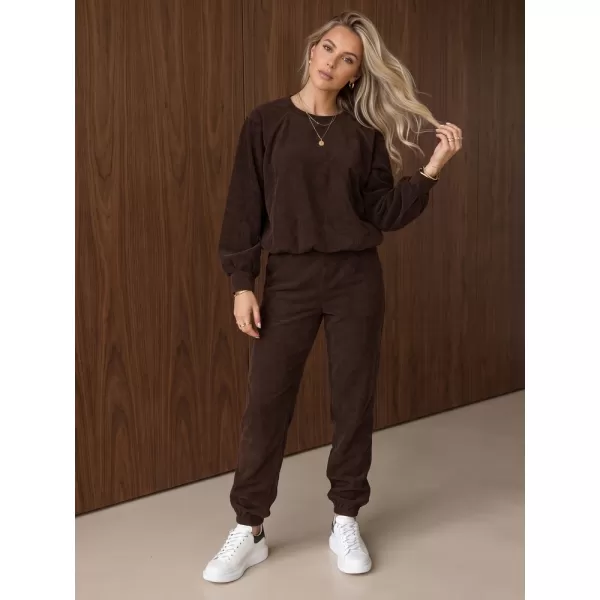  Női szett DSTREET AY1252 BARNA 