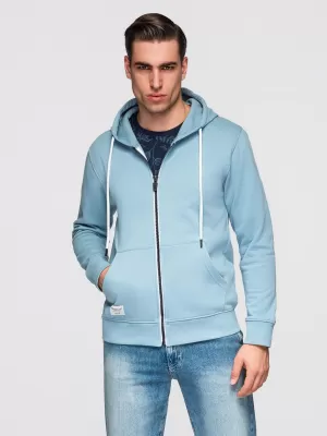 Férfi pulóver OMBRE OM-SSBZ-0272 KÉK