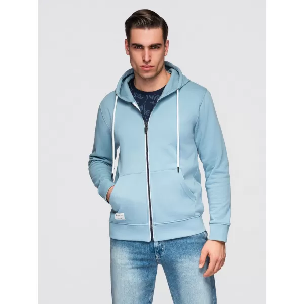  Férfi pulóver OMBRE OM-SSBZ-0272 KÉK 