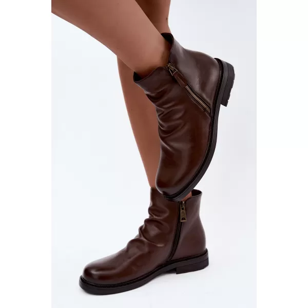  Női csizma VINCEZA 58683 BARNA 