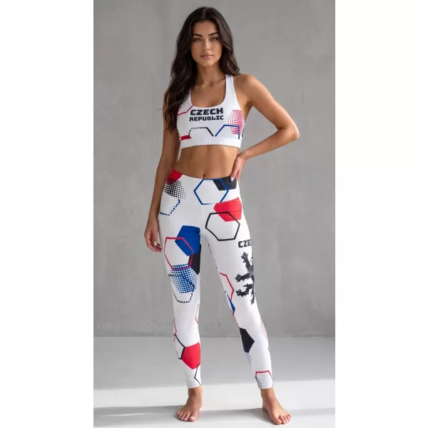  Női prémium hosszú funkcionális leggings (új méretek) ALTISPORT VOJ/ALW036LEG05 HEXA FEHÉR 