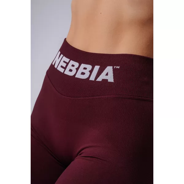  Női leggings NEBBIA FLOW SEAMLESS 496 BORDÓ 