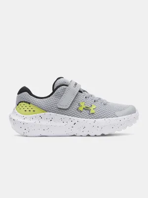 Fiú cipők UNDER ARMOUR BPS SURGE 4 AC 3027104-013 SZÜRKE