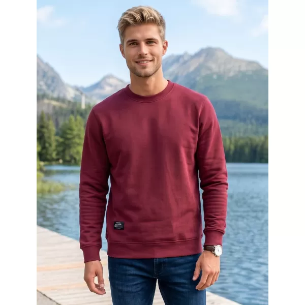  Férfi pulóver ALTISPORT NP/ALMST43001 BURGUNDIA 