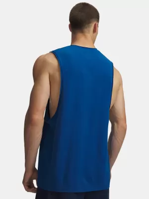Férfi felső UNDER ARMOUR HOOPS TRAINING TANK 6012823-426 KÉK