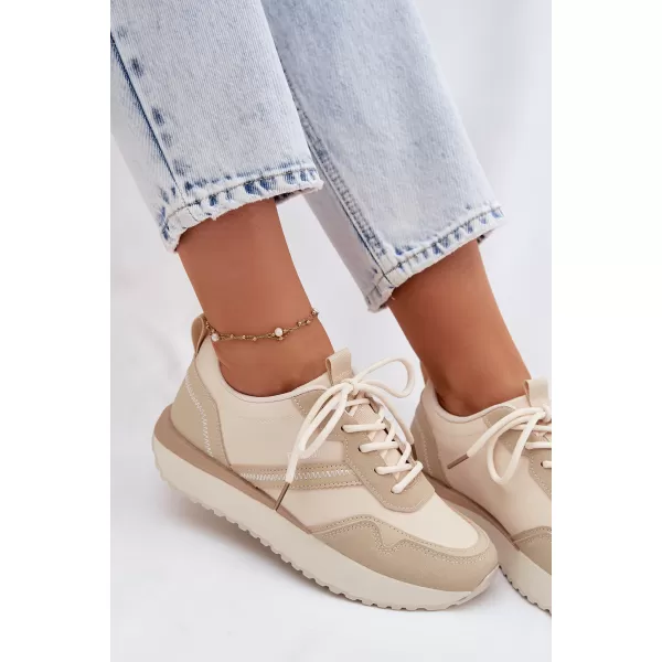  Női tornacipő BIG STAR SHOES TT274278 BÉZS 