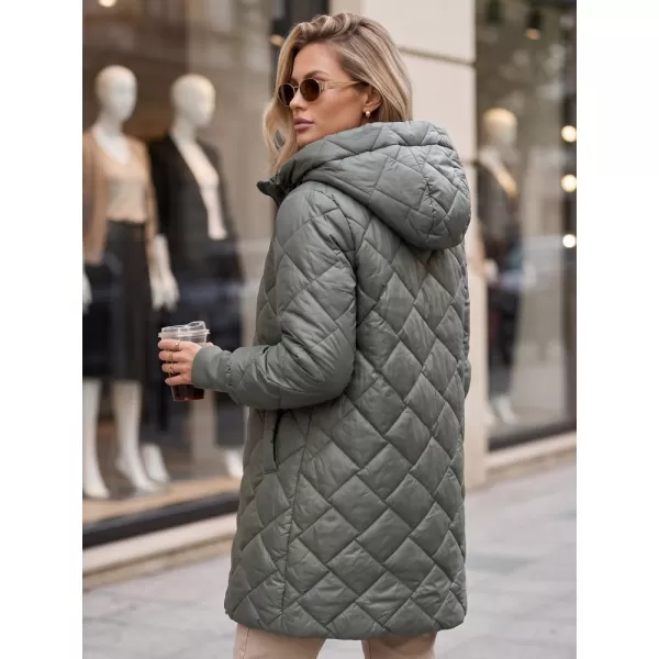  Női kabát DSTREET TY5863 ZÖLD 