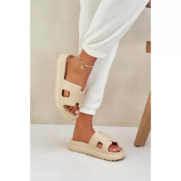  Női papucs BOTO BG198 KHAKI 