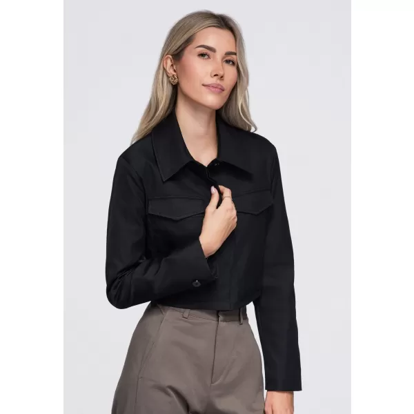  Női kabát OMBRE OW-BL-E0007 FEKETE 