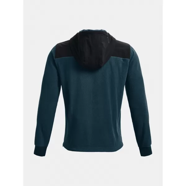  Férfi pulóver UNDER ARMOUR UA RUSH FLEECE HOODIE 1366177-413 KÉK 