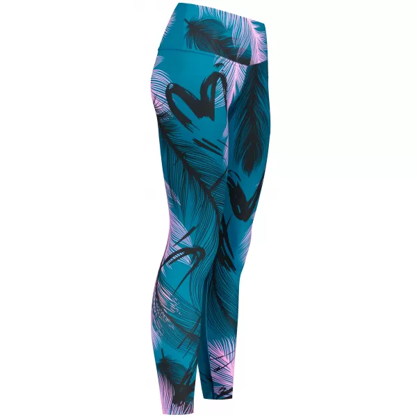  Női prémium hosszú leggings (új méretek) ALTISPORT VOJ/ALW001LEG05 BENZINES/VILÁGOS RÓZSASZÍN 