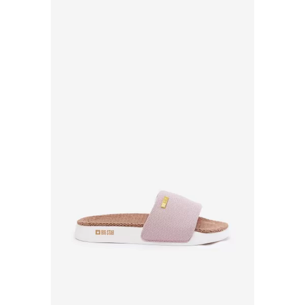  Női papucs BIG STAR SHOES RR274A105 RÓZSASZÍN 