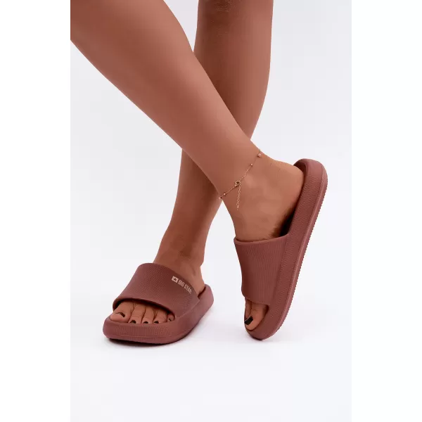  Női papucs BIG STAR SHOES UU274088 VÖRÖS ÁRNYALATAI 