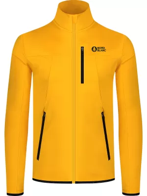Férfi powerfleece pulóver NORDBLANC MORASS NBSFM8335 BOROSTYÁN
