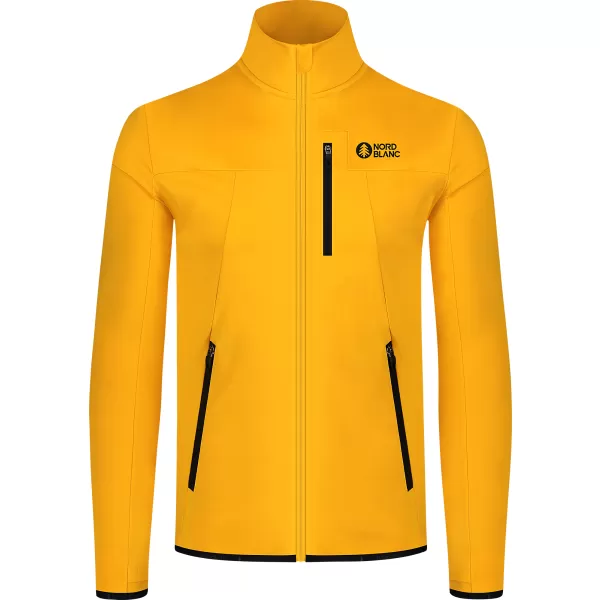  Férfi powerfleece pulóver NORDBLANC MORASS NBSFM8335 BOROSTYÁN 