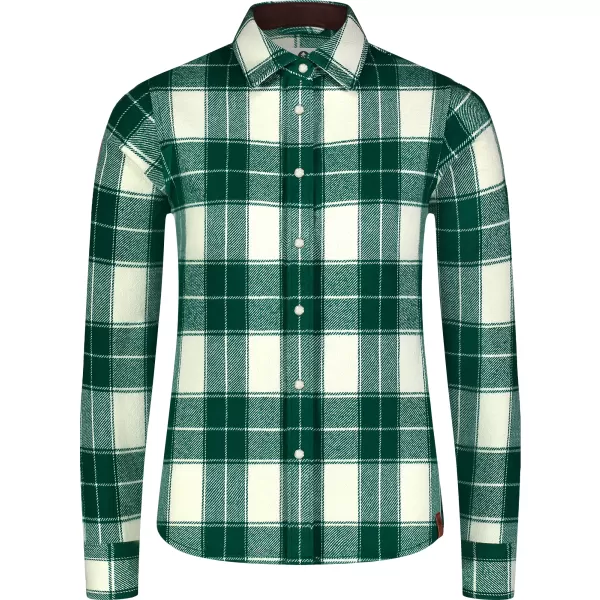  Női flanel ing NORDBLANC WILLOW NBSSL8371 ZÖLD 