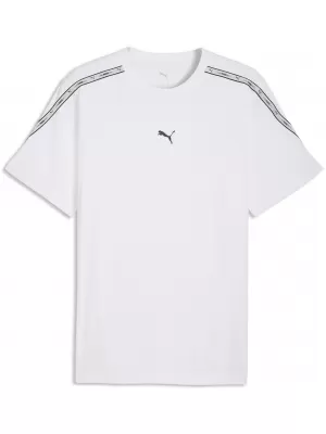 Férfi póló PUMA ESS TAPE TEE 69169302 PUMA FEHÉR