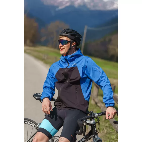  Férfi vízálló softshell kabát NORDBLANC EXPEDITIOUS NBSSM8323 KÉK 
