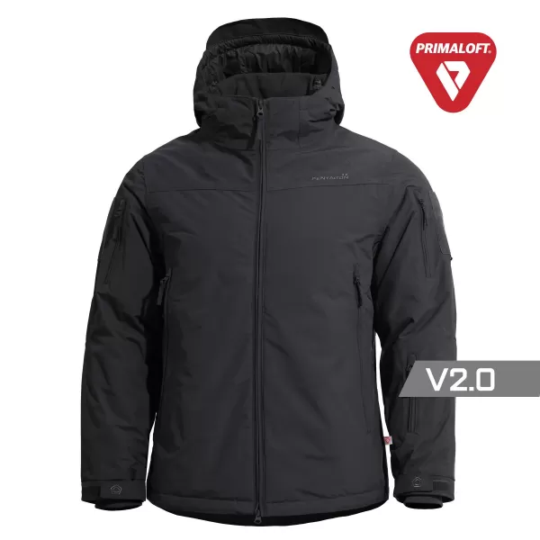  Férfi parka PENTAGON LCP V2.0 PRIMALOFT PARKA K01007-2.0 FEKETE 