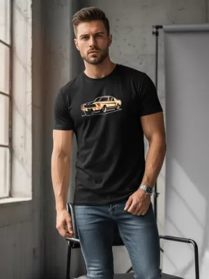 Férfi póló DSTREET NX051R FEKETE