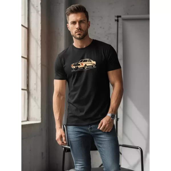  Férfi póló DSTREET NX051R FEKETE 