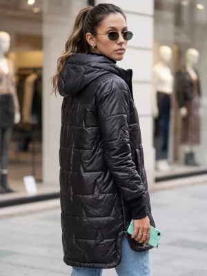 Női kabát DSTREET TY5787 FEKETE