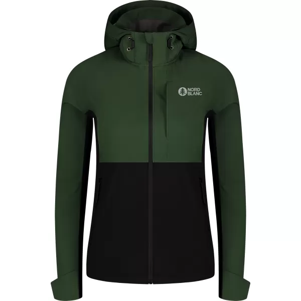  Női softshell kabát NORDBLANC BLINK NBSSL8320 ZÖLD 