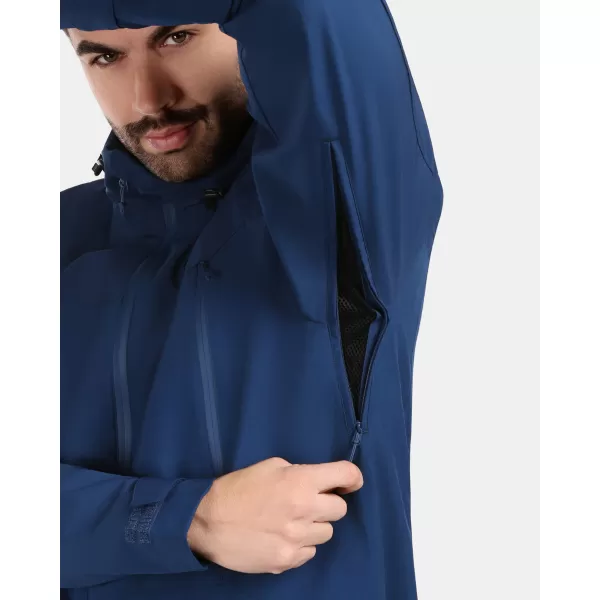  Férfi dzseki KILPI AYRA-M 1M0108KI SÖTÉTKÉK 