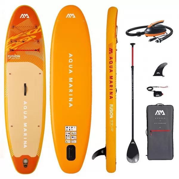  Eveződeszka AQUA MARINA Fusion 1010 s el. pumpou NAPLEMENTE ELŐTT 