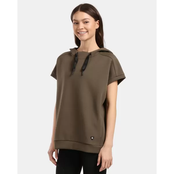  Női pulóver KILPI DIAN-W 1L0210KI KHAKI 