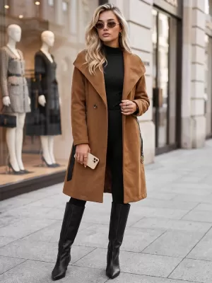 Női kabát DSTREET NY0641 KARAMELLA