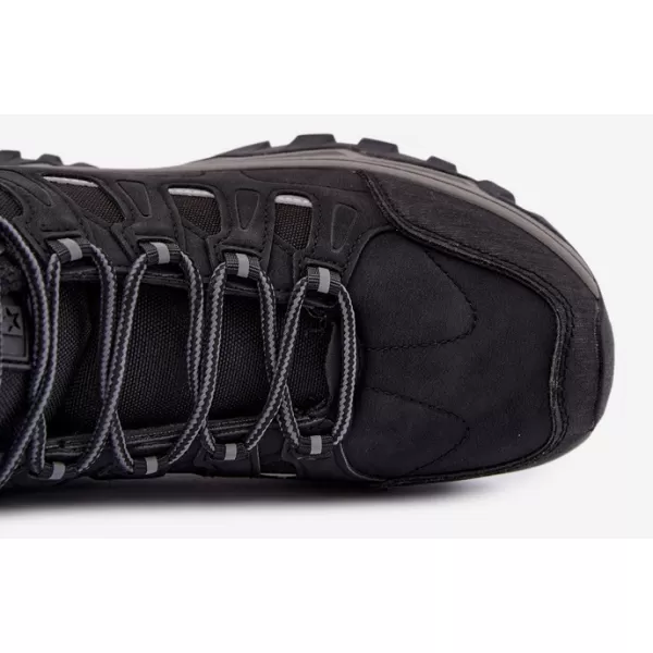  Férfi cipők BIG STAR SHOES UU174317 FEKETE 