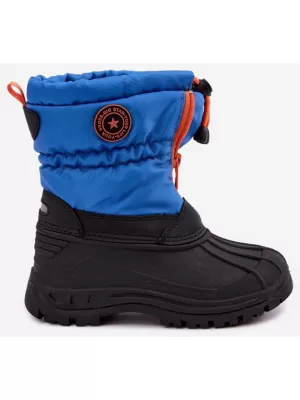 Gyermek hóemberek BIG STAR SHOES SS374032 KÉK
